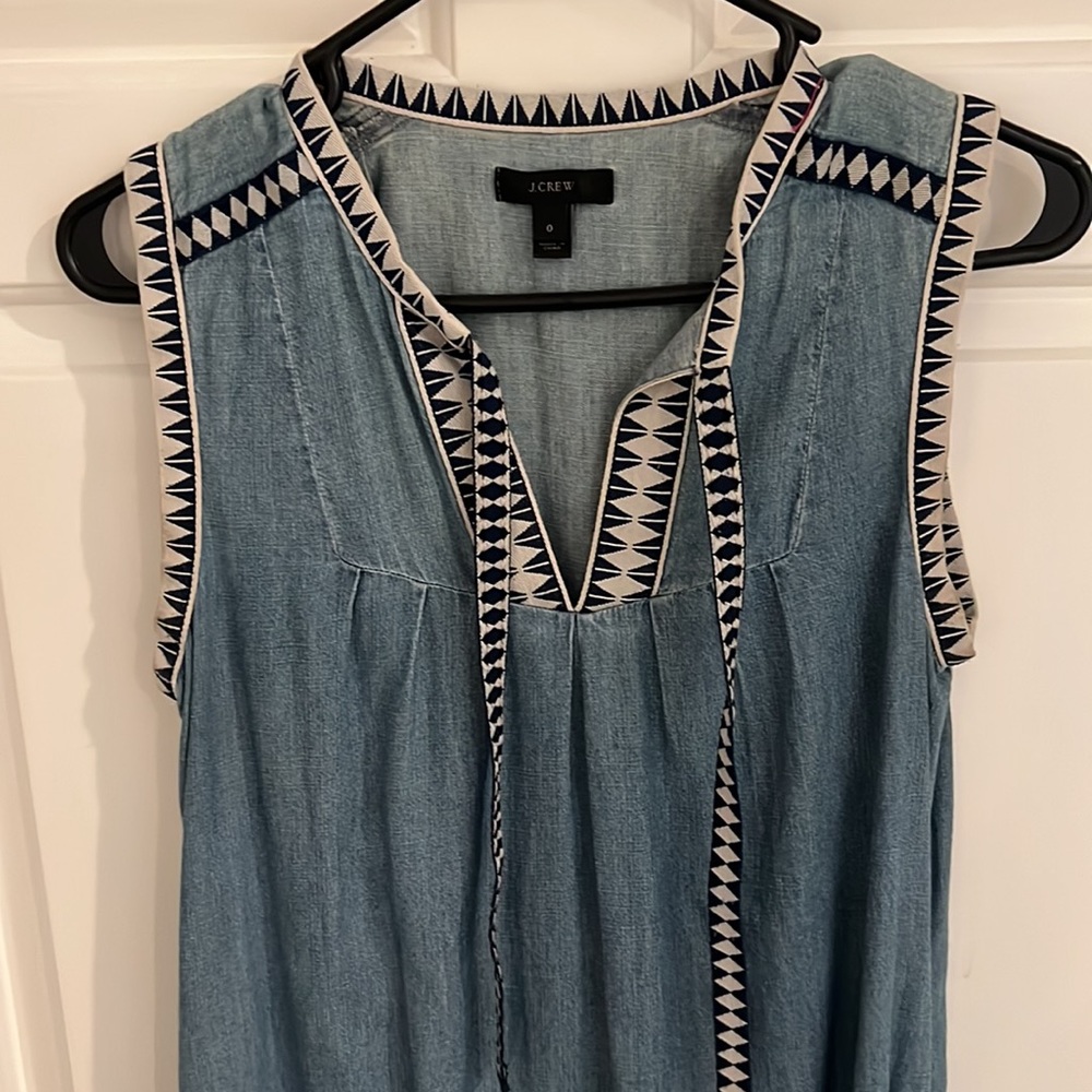 J crew chambray sundress